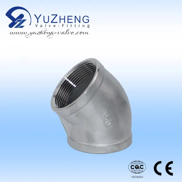 Stainless Steel CF8/CF8m/Wcb/Ci/Brass BSPT/BSPP/NPT/Welded High Pressure Stainless Steel Pipe Fittin
