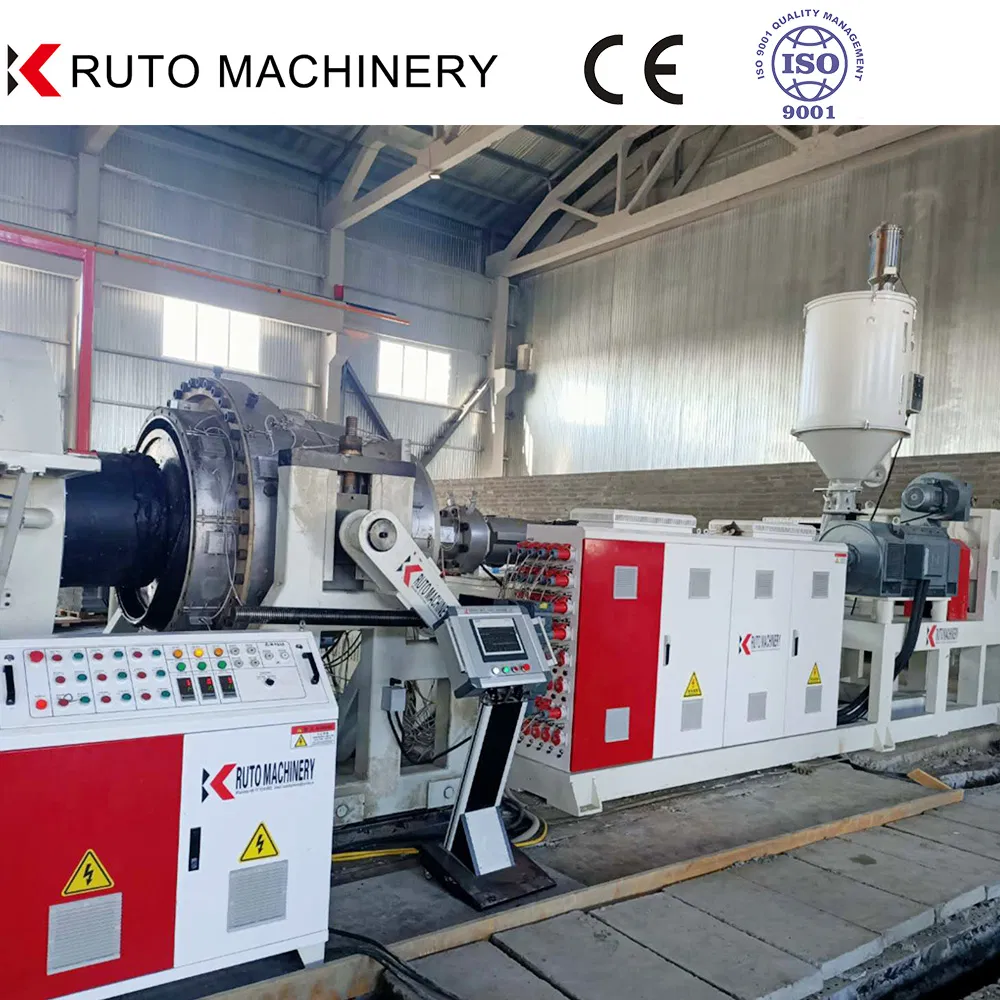 PE HDPE Pipe Extrusion Machinery PVC PPR Corrugated Pipe Machine