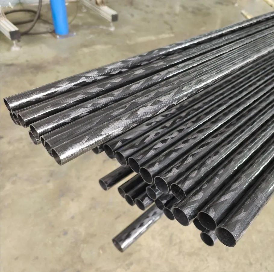 Wet Wind Filament Wound Carbon Fiber Tubes