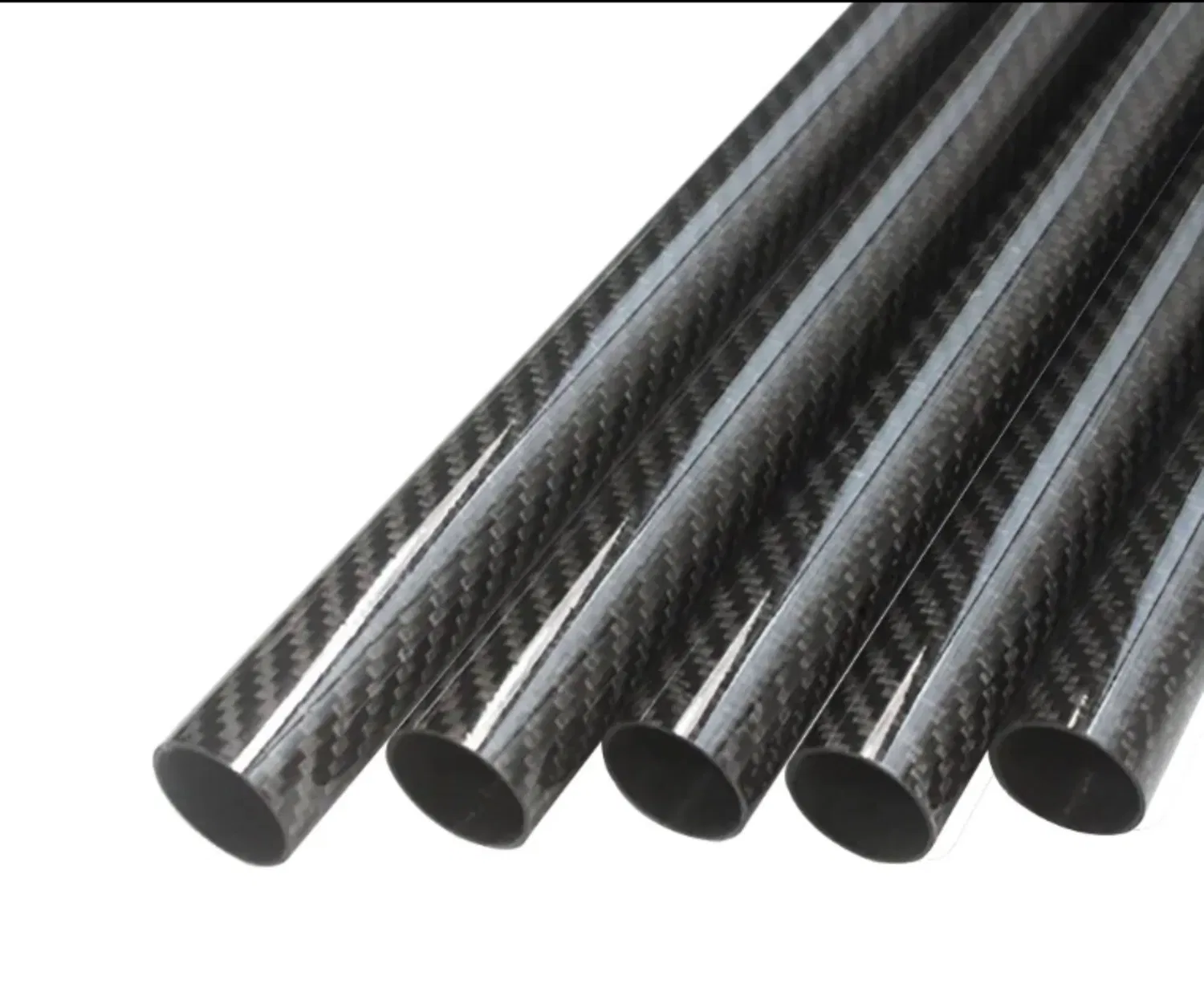 High Quality Wrap Custom 3K Carbon Fiber Rod/Piece Carbon Fiber Tube