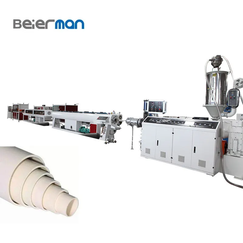 Plastic PVC Pipe Making Machine Extrusion Production Line Pipe Bending Machine