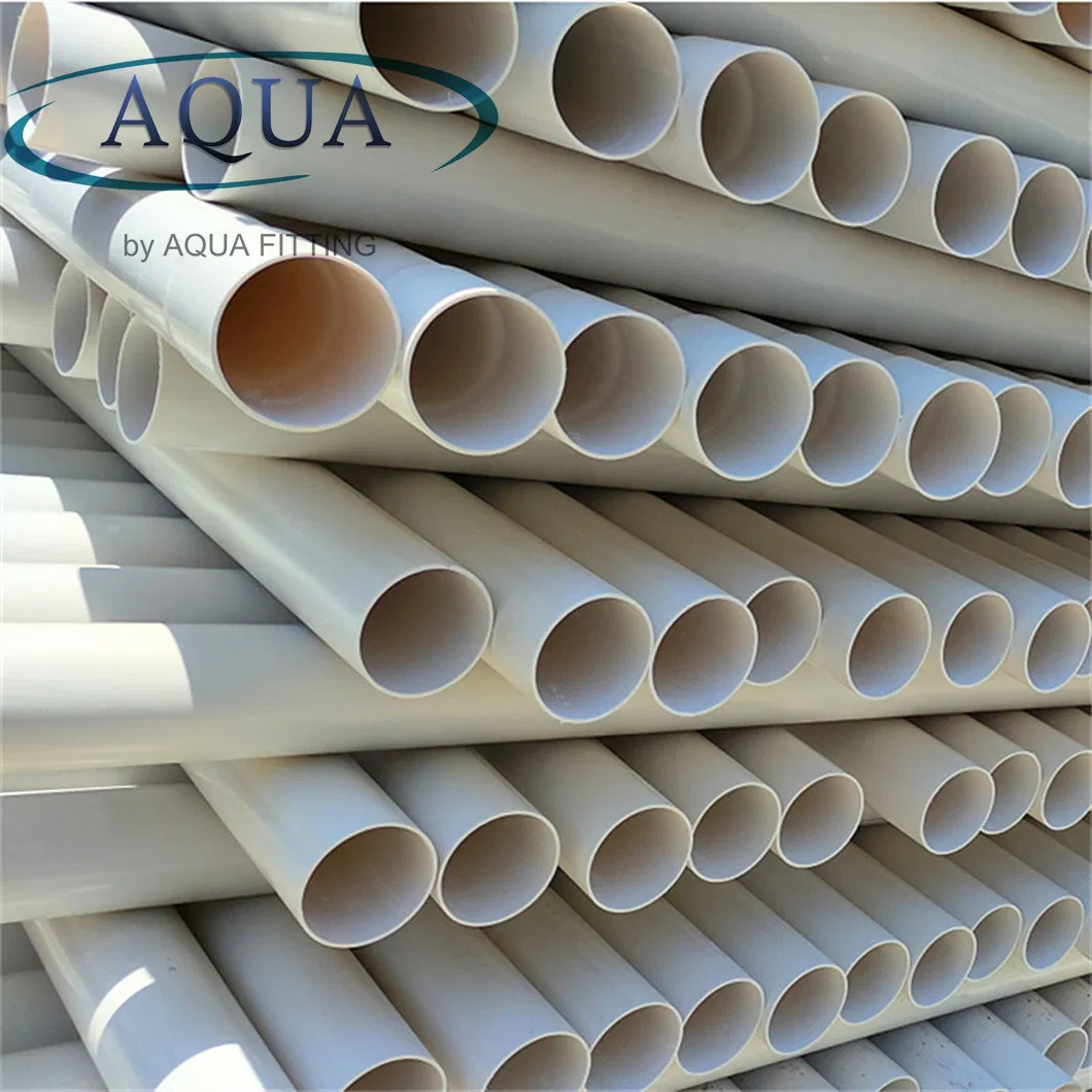 1 Inch 6 Inch 8 Inch 32 Inch Underground Plastic UPVC MPVC PVC Pipe
