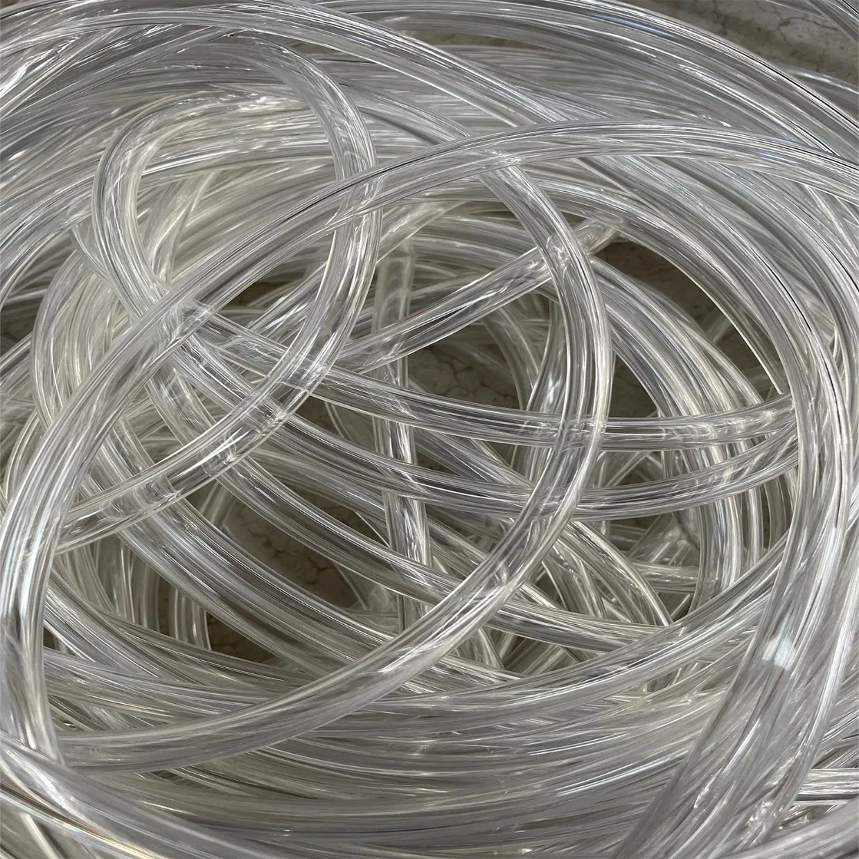 Odorless Light Transparent PVC Soft Water Pipe for Industry and Aquaculture