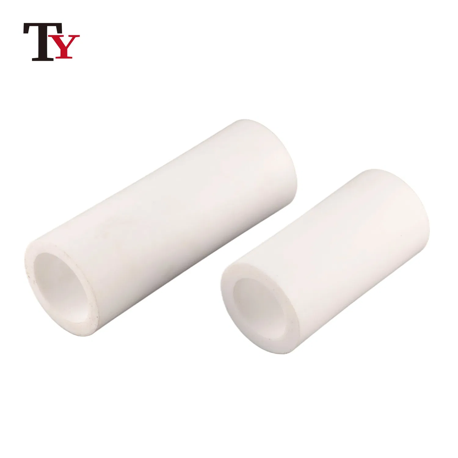 Custom Cylindrical POM/PE/Nylon/ABS/PVC Nylon Insulated Ceramic Protective Tube One End Sealing Pipe