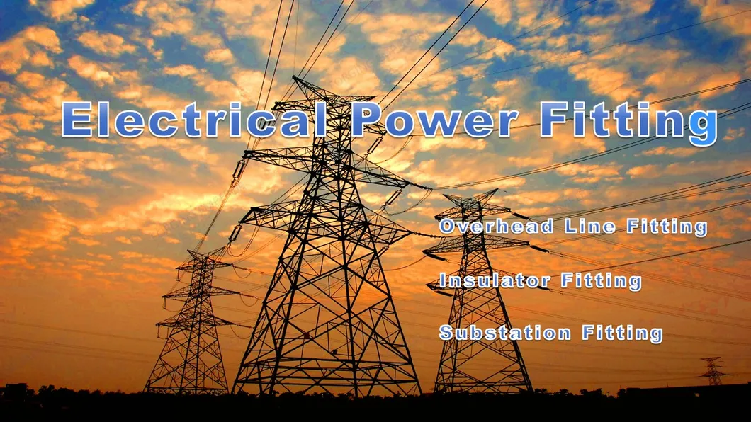 Power Fittings High Voltage Line Insulator Fittings Ball Head Ball Socket