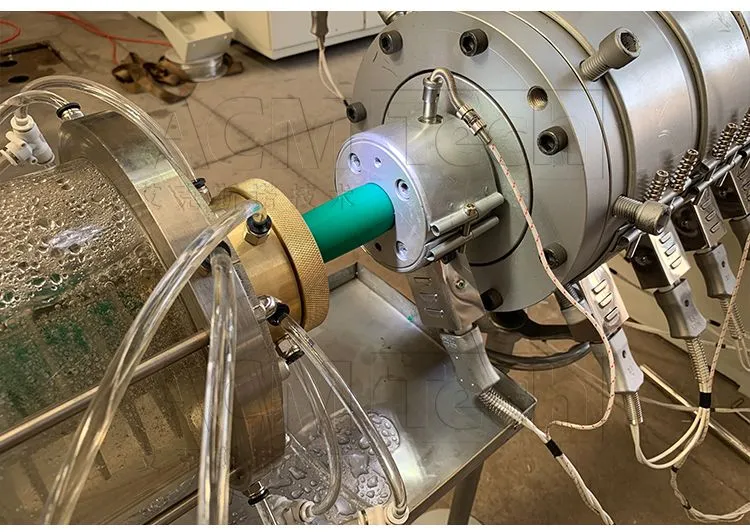 CE Certification PP PE PVC PPR Customized Pipe Extruder Line Custom Shape Pipe Extrusion Machine Double Exits 16-63mm