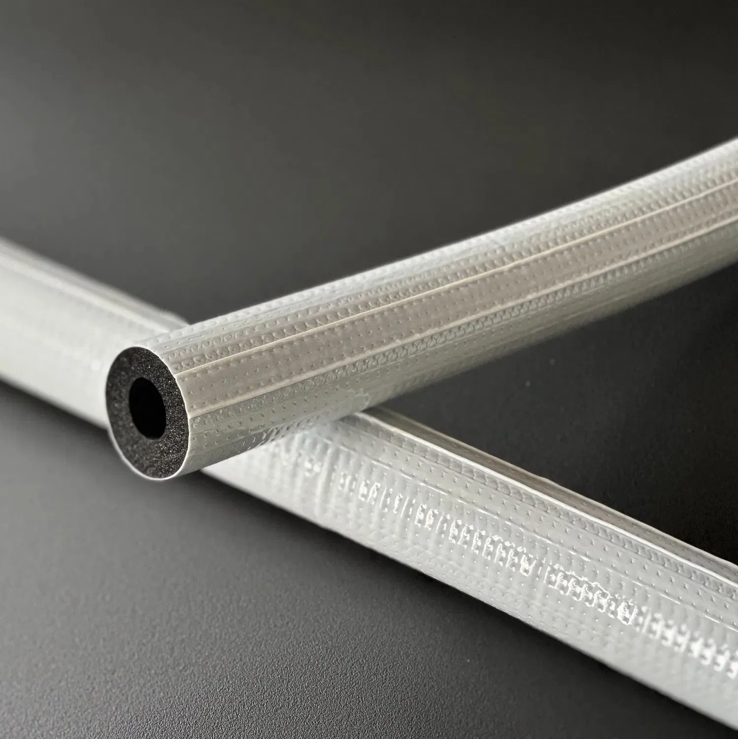 Thermal Insulation Material Flexible PVC Polyethylene Rubber Foam Insulation Tube Pipe