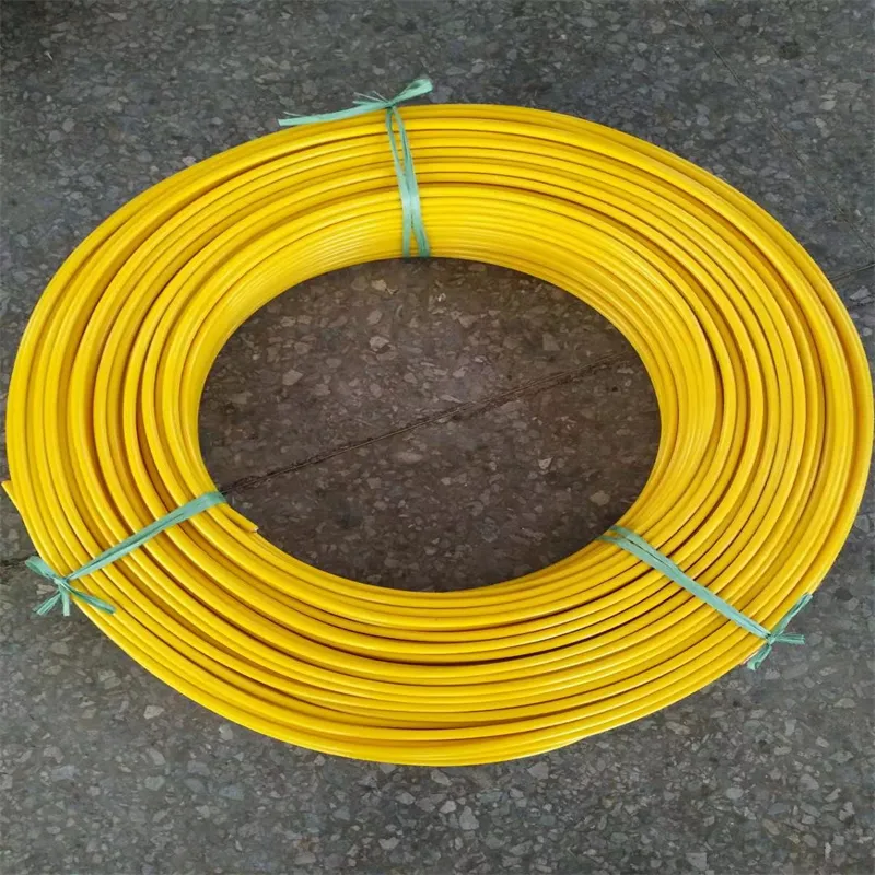 Gas Use 1/4 3/8 PVC Coated Copper Tube Black /White/ Yellow/Green Plastic Clad Copper Pipe