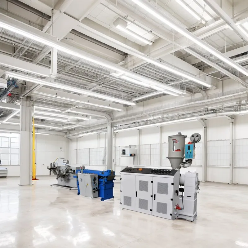 Full Auto PVC Single Wall Corrugated Pipe