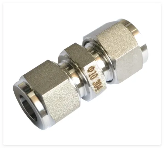 Swagelok Type Compression Tube Sleeve Stainless Ferrule Fitting Tee Tube Couplings Connectors Wholesale, Jic Male Hydraulic Ss High-Pressure Hose Fittings