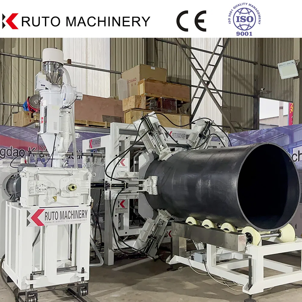 PE HDPE Pipe Extrusion Machinery PVC PPR Corrugated Pipe Machine