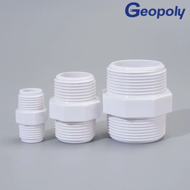 Multipurpose UPVC Double Threaded Nipple for Plumbing and Irrigation