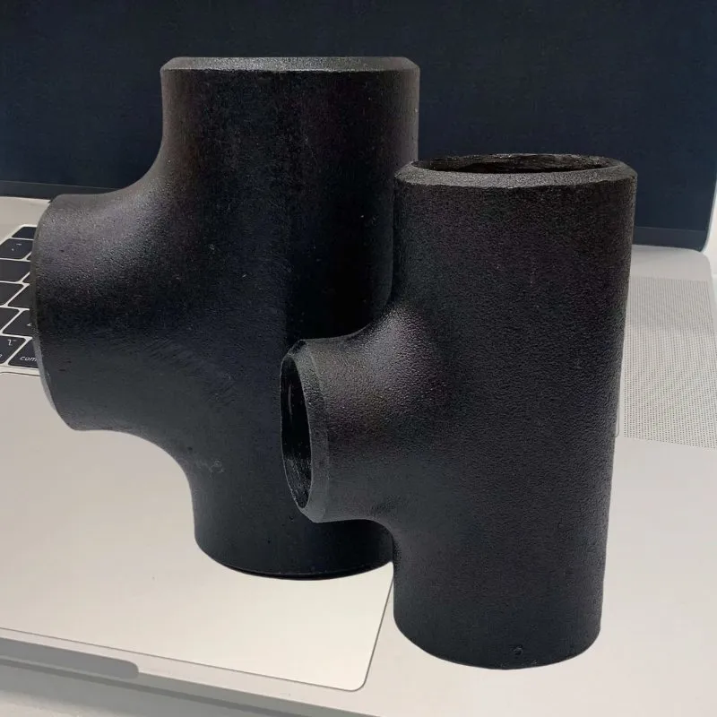 Industrial Joint Pipe Fittings Butt-Weld Carbon Stainless Steel 20# Equal Reducing Tee