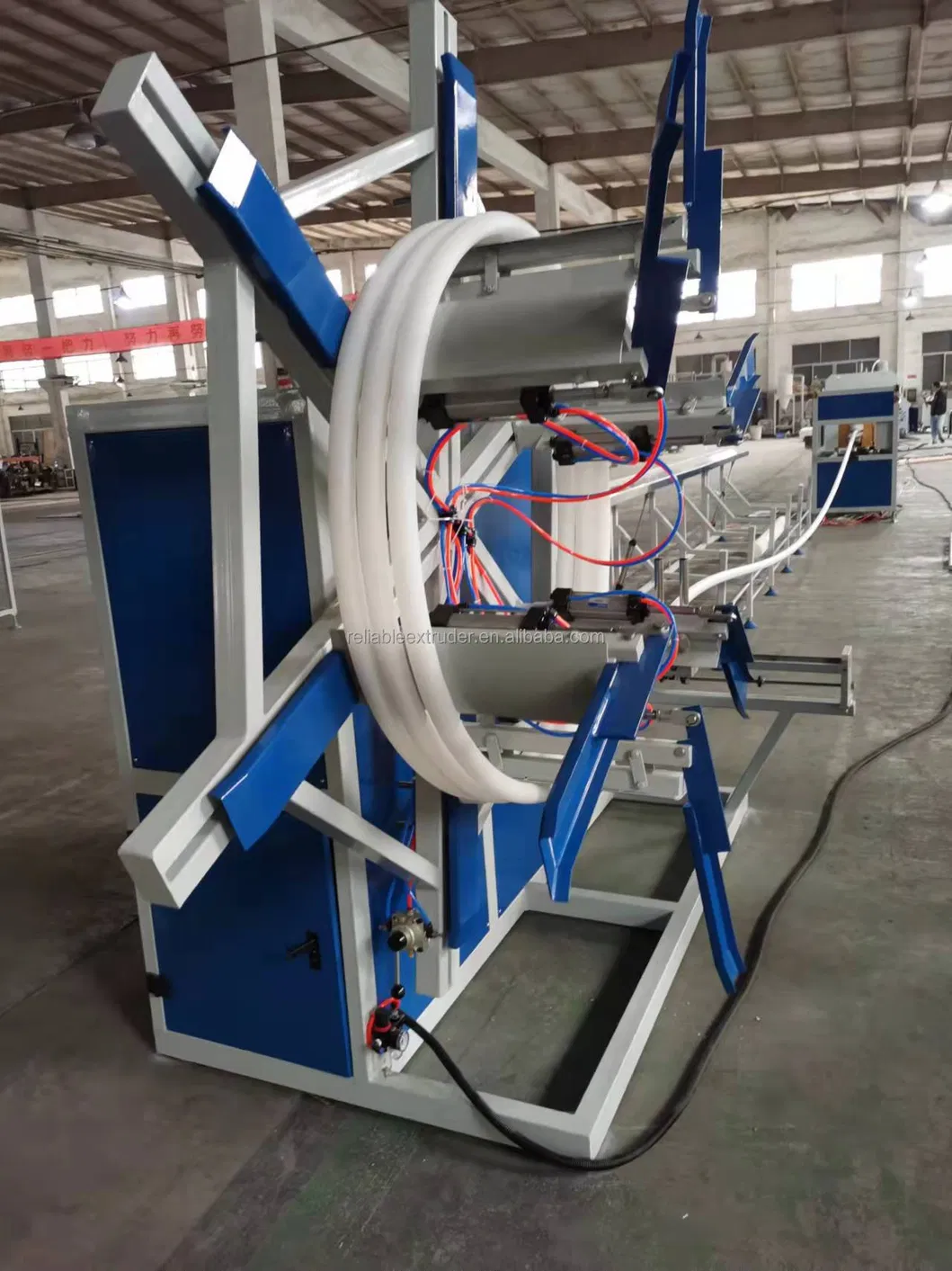 Plastic PP PE ABS PPR 16-110mm Pipe Extrusion Machine