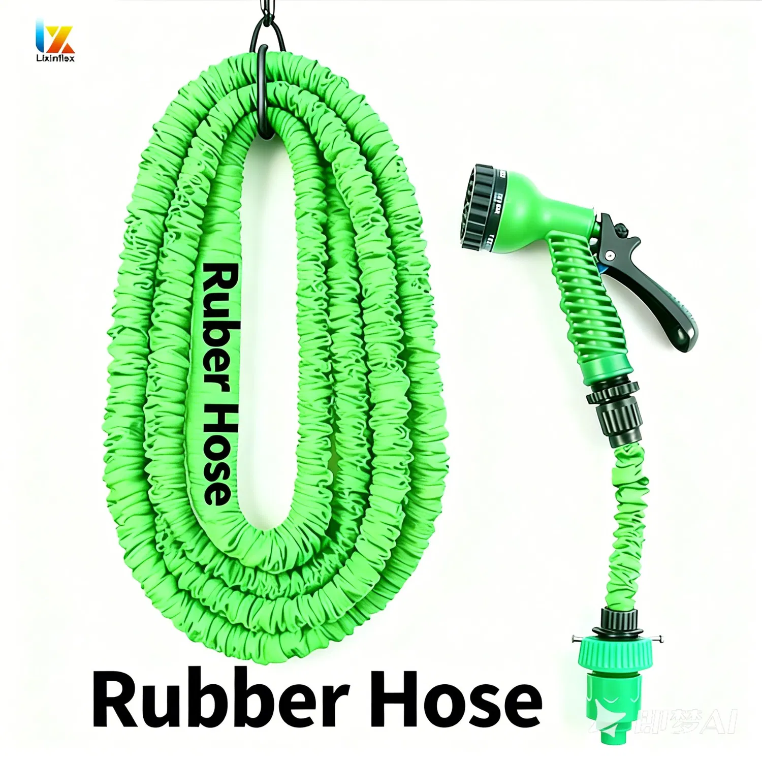 Non Toxic PVC Water Lever Hose Flexible PVC Clear Nylon Braided Hose Pipe 1/8 1/4" 1/2 3" 