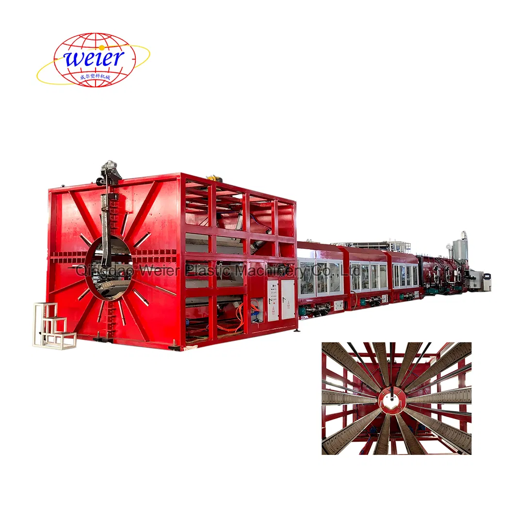 Automatic Plastic PE Pipe Making Machines PE Pipe Manufacture