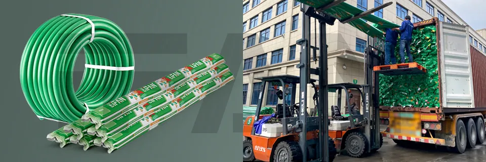 Ifan Wholesale High Quality Durable Pn12.5 Pn16 Pn20 Pn25 PPR Plumbing Pipes Green Black OEM Color Plastic Water Pipe