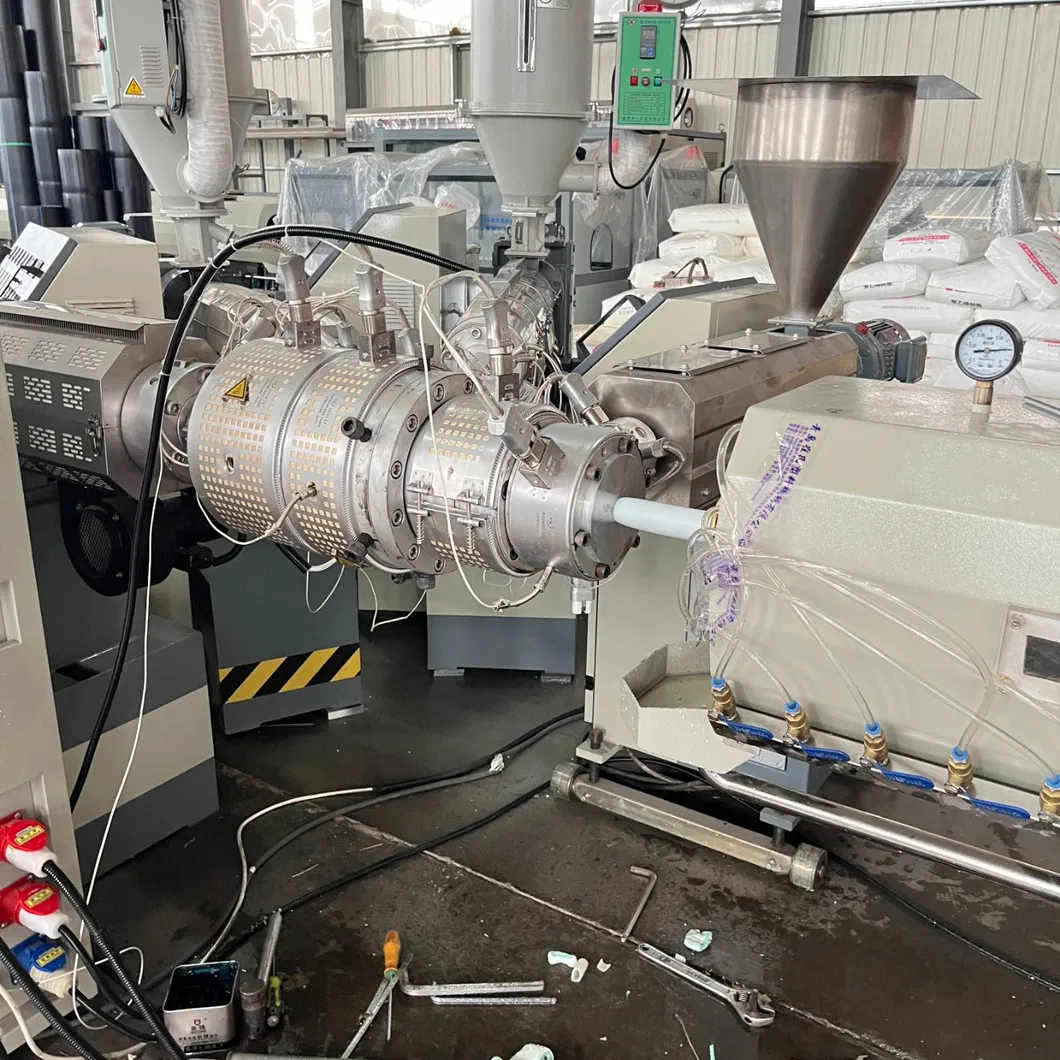 Three Layers PPR Water Pipe Production Line PP-R Hot Water Pipe Making Machine