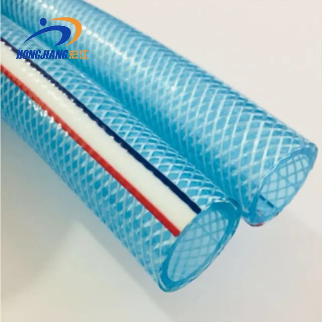 Food Grade Transparent PVC Mesh Fiber Reinforced Water Pipe