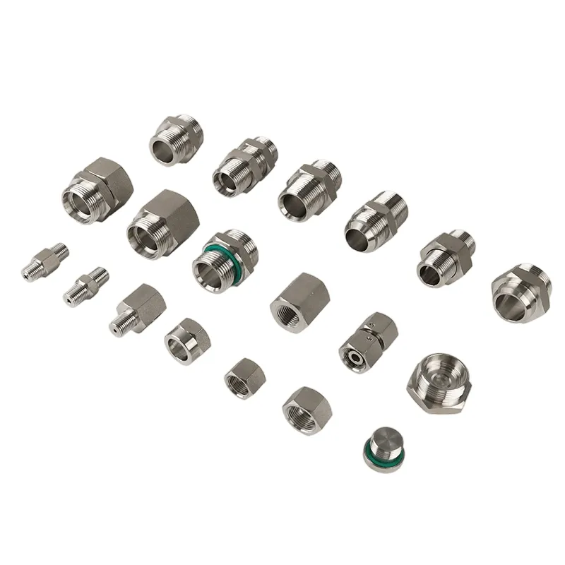 1CB (WD) Carbon Stainless Steel High Pressure Composite Pipe Connector Coupling Jic Hydraulic Hose Ferrule Fittings