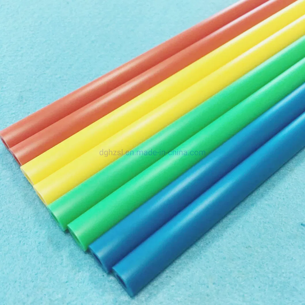 ABS /PVC /PE /PP/POM/PS /PC Extrsuion Plastic Pipe with Various Color for Toy Fitting