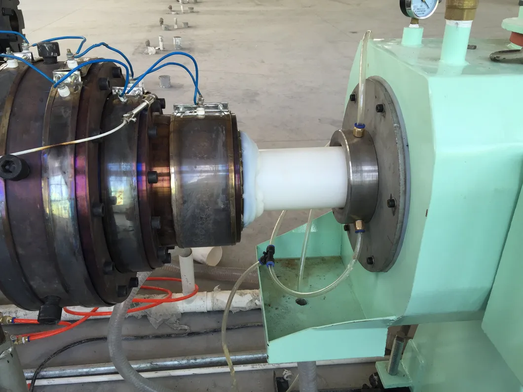 Sj90 110-160mm PVC Pipe Extrusion Making Machine/HDPE LDPE Water Pipe Production Line