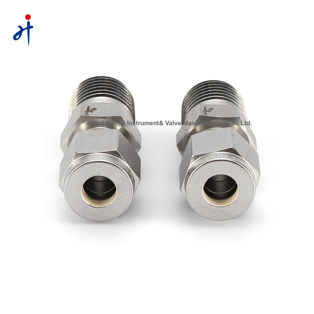 Swagelok Tye Tube Fitting Stainless Steel Compression Fittings 1/4 in. Od NPT Tube Male Connector
