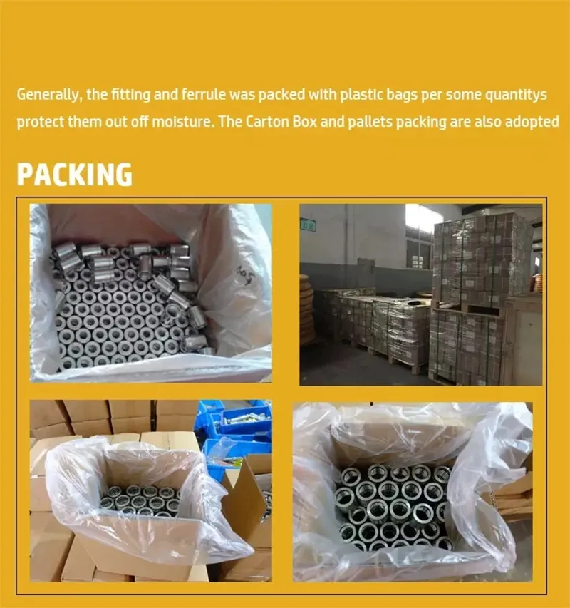 Metric Bsp NPT Orfs SAE Jic Hydraulic Hose Fittings Manufacturer