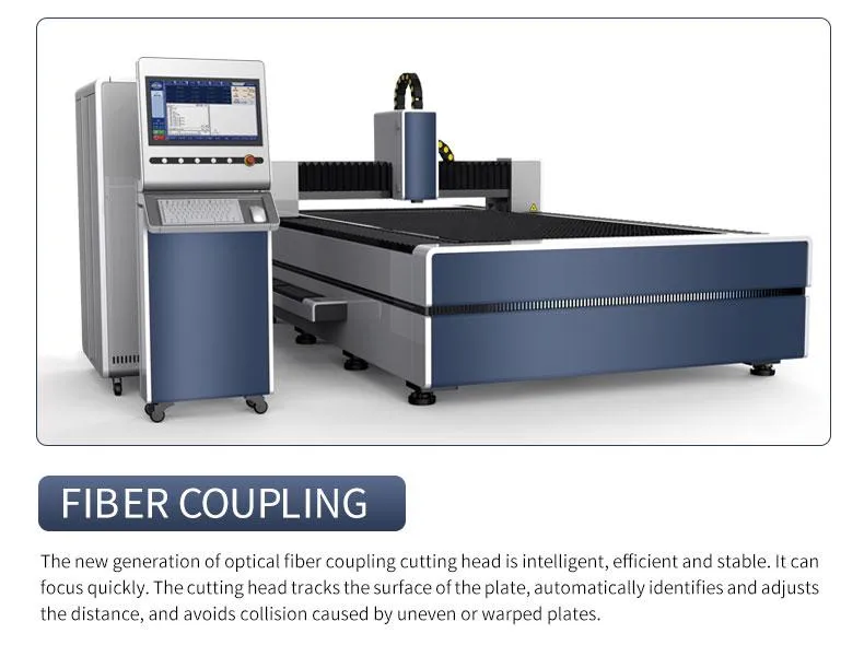 CNC Fiber Laser Cutting Machine Metal Tube 3000W