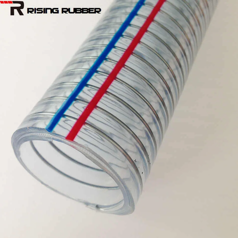 Customized PVC Clear Steel Wire Hose Spring Pipe