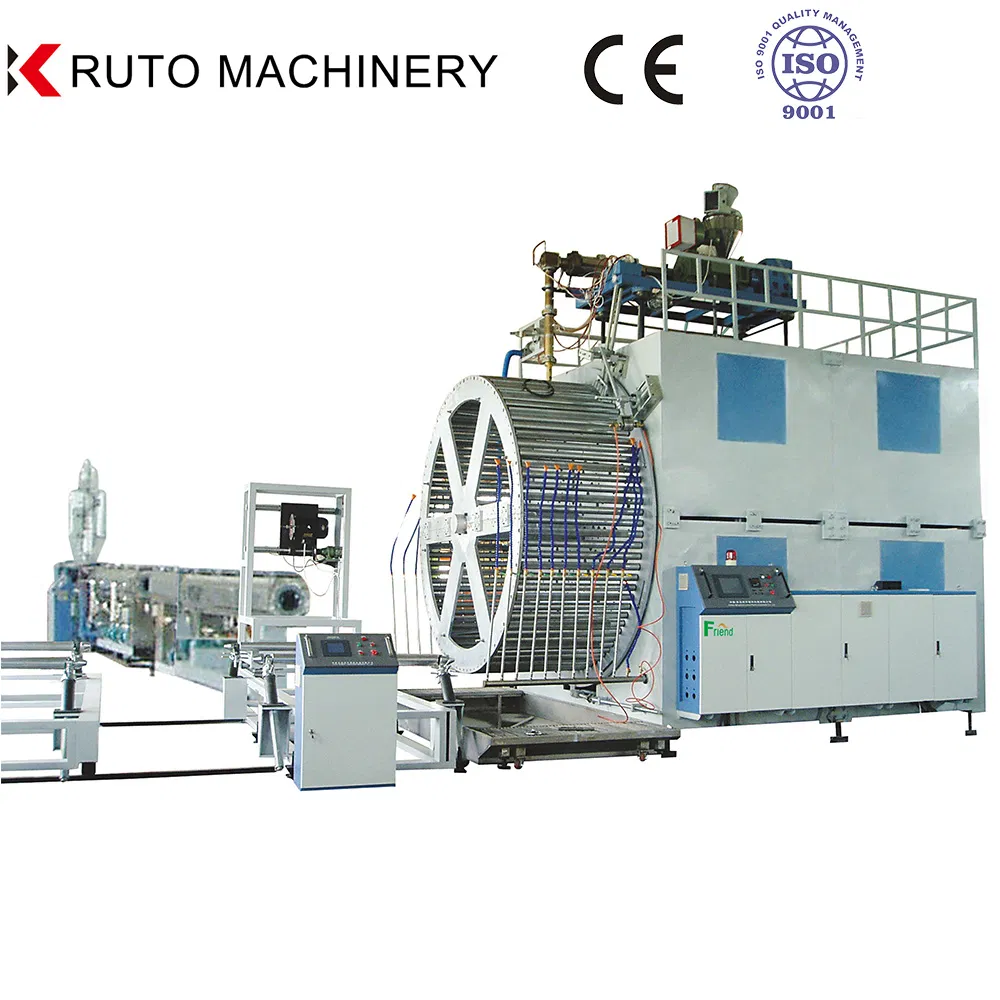 Corrugated Pipe Extrusion Line Plastic HDPE PVC PPR UPVC Pipe Plastic Machinery