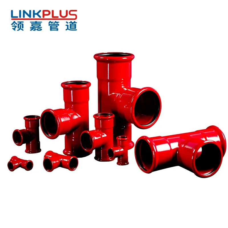 Plumbing Materials, Epoxy Carbon Steel, Zinc Coated, Bend 90°, Tee, Adaptor, M Profile, Fire Fightin