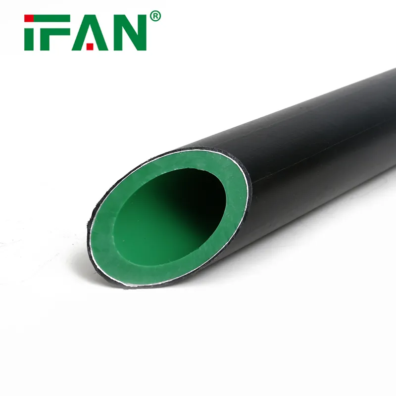 Ifan Black Custom Size Color Plumbing PPR Stabi Pipe PPR Tubes