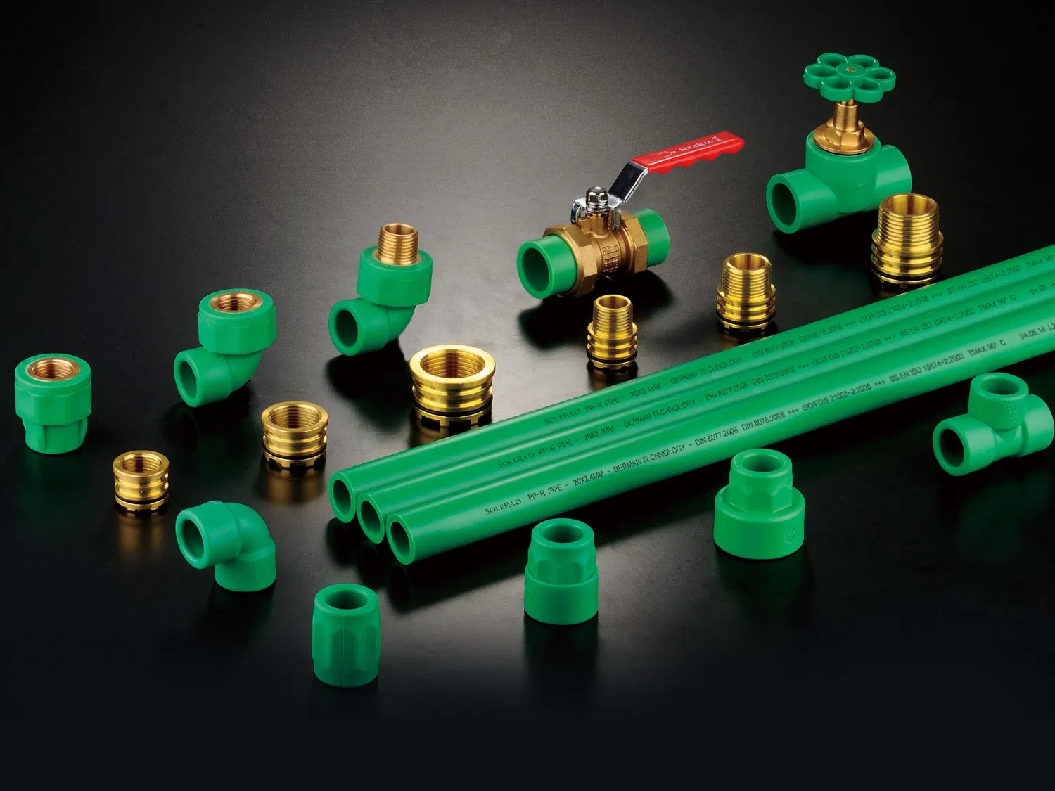 Factory Directly Supply PPR Pipe with Fitting and Inlay Series Hot Sale From China Manufacturer