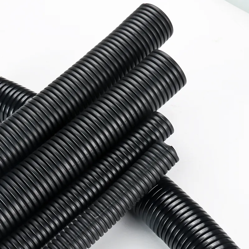 Heavy-Duty Nylon Corrugated Pipe for PE, PP, and PA Applications
