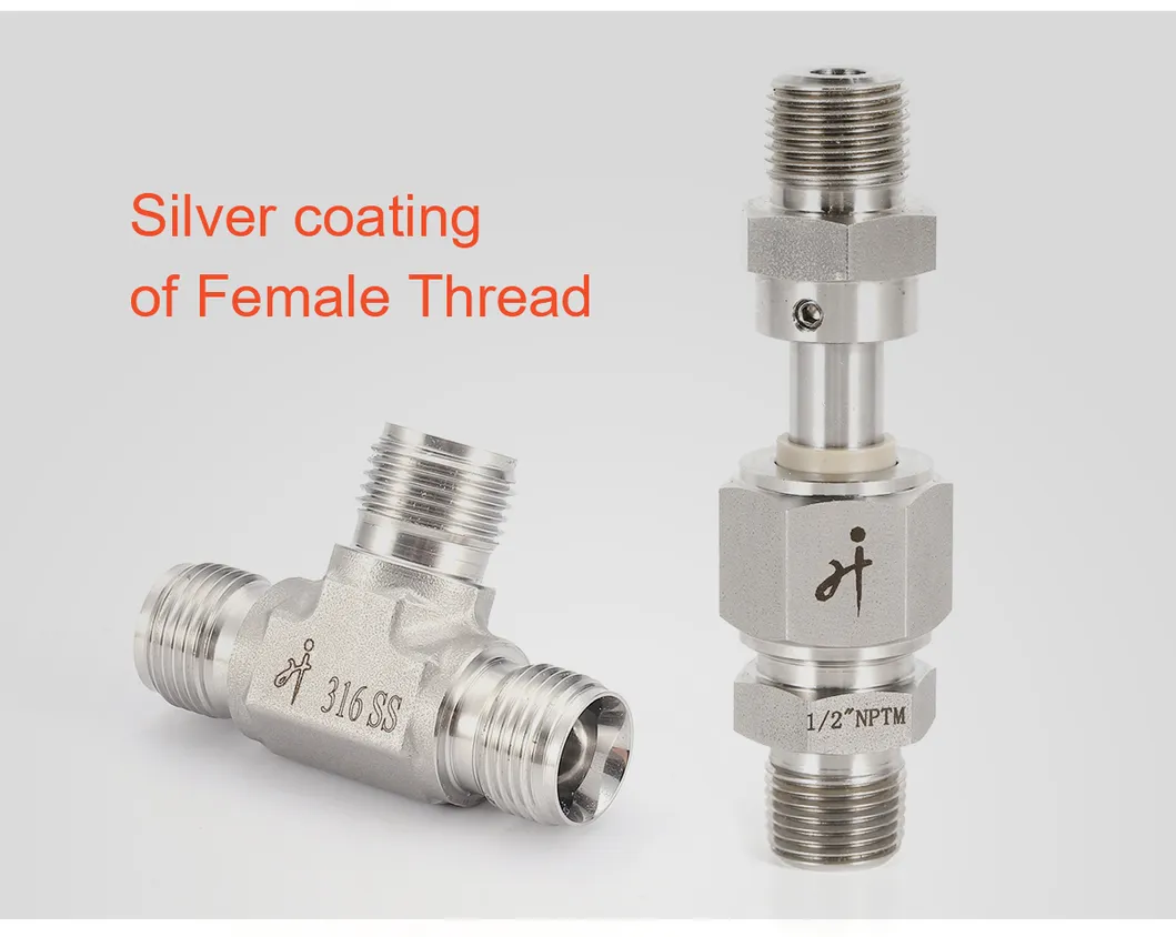 Stainless Steel Female Thread Hex Coupling and M10 Pipe Fittings-Hex Coupling