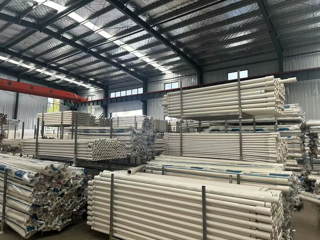 Underground Water Supply Pipes/Conduit/Tube for Water Supply, Irrigation and Dwv PVC Electrical Pipes