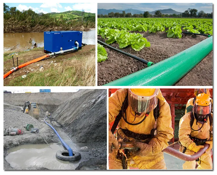 Durable PVC Layflat Hose Pipe for Efficient Agricultural Irrigation