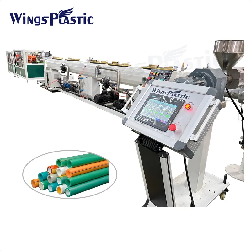 Plastic Pipe Extrusion Line Price HDPE PP PVC Nylon Pipe Hose Tube Making Machinery Factory