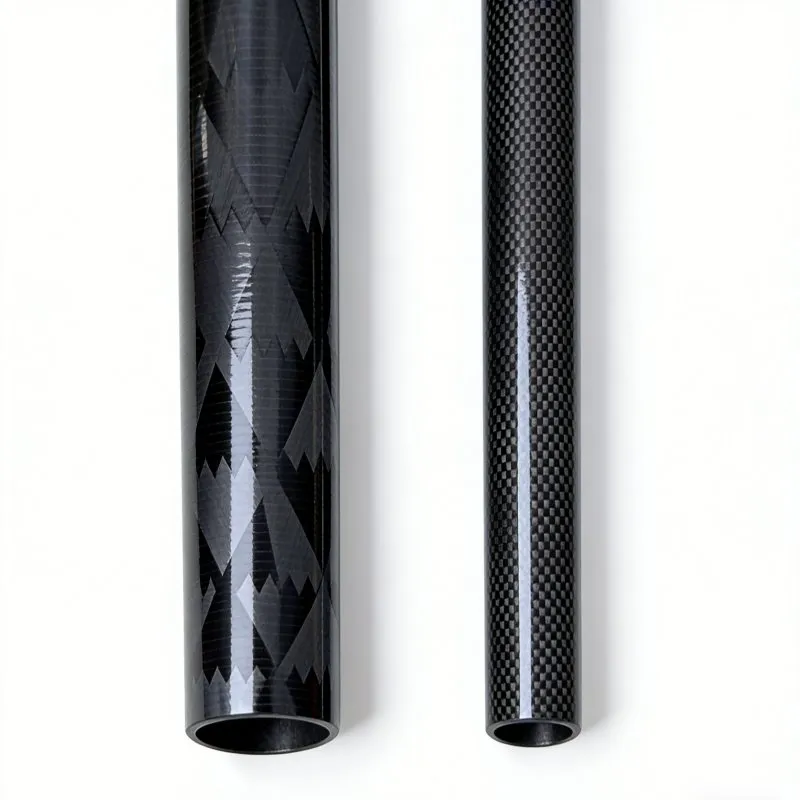 Hot Selling Roll-Wrapped 2mm3mm Carbon Fiber Tube for Barrier Arm