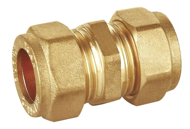 Precision Customized Female 326g Weight Pipe Brass Compression Fitting for Supply Lines