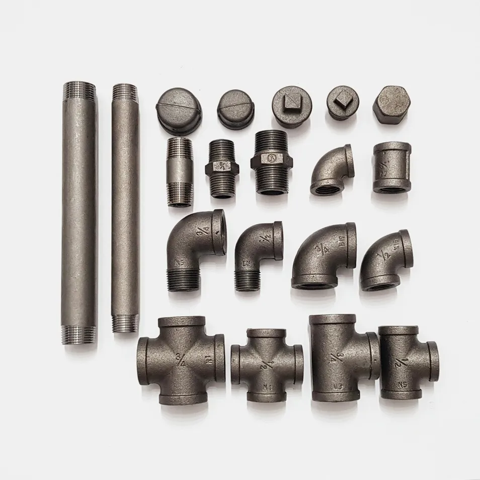 ISO49 Standard Hot-DIP Galvanized Threaded Mi Fittings for Water Mains