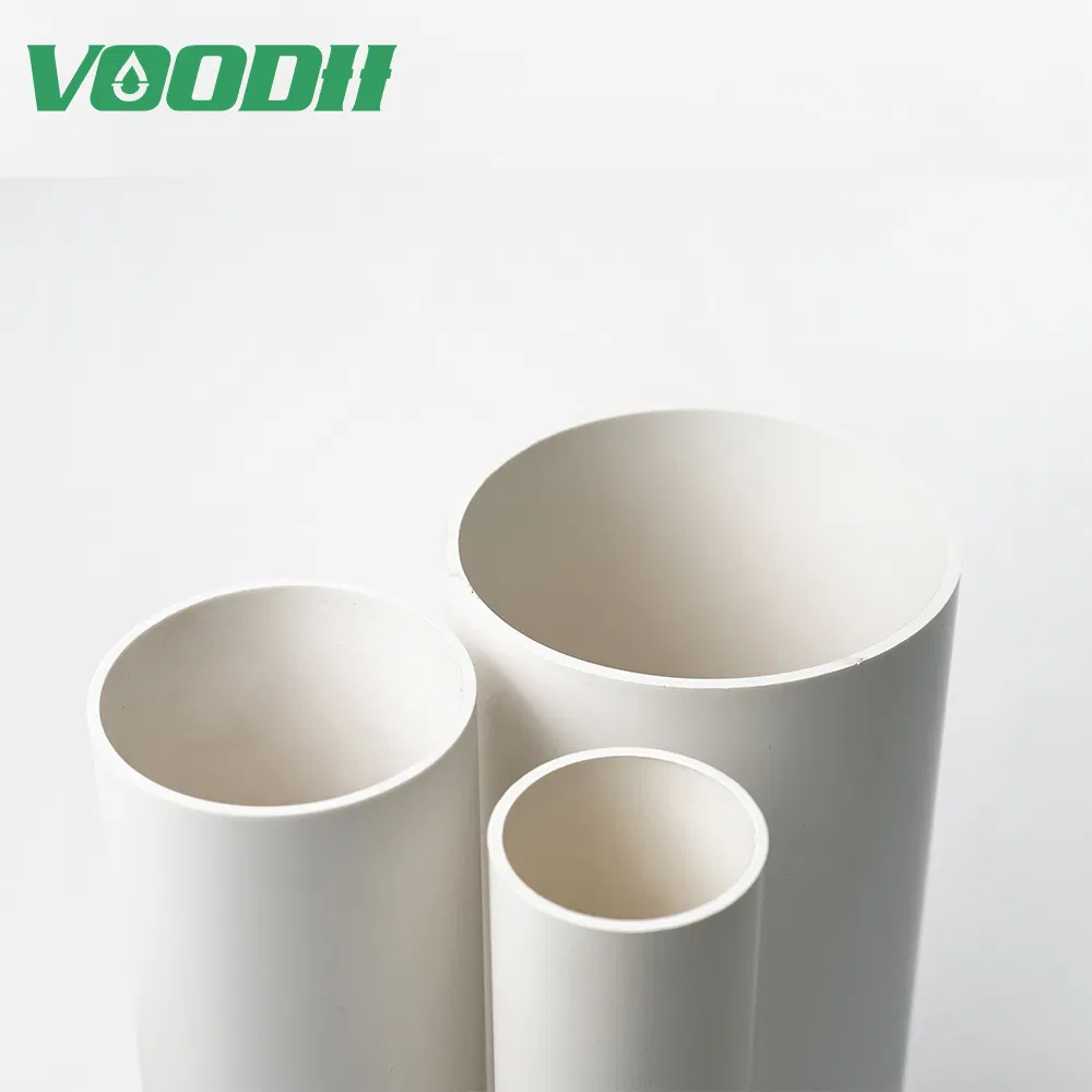 Large Diameter PVC Pipe 160mm 200mm 250mm UPVC PVC Water Supply Irrigation Drainage Pipe