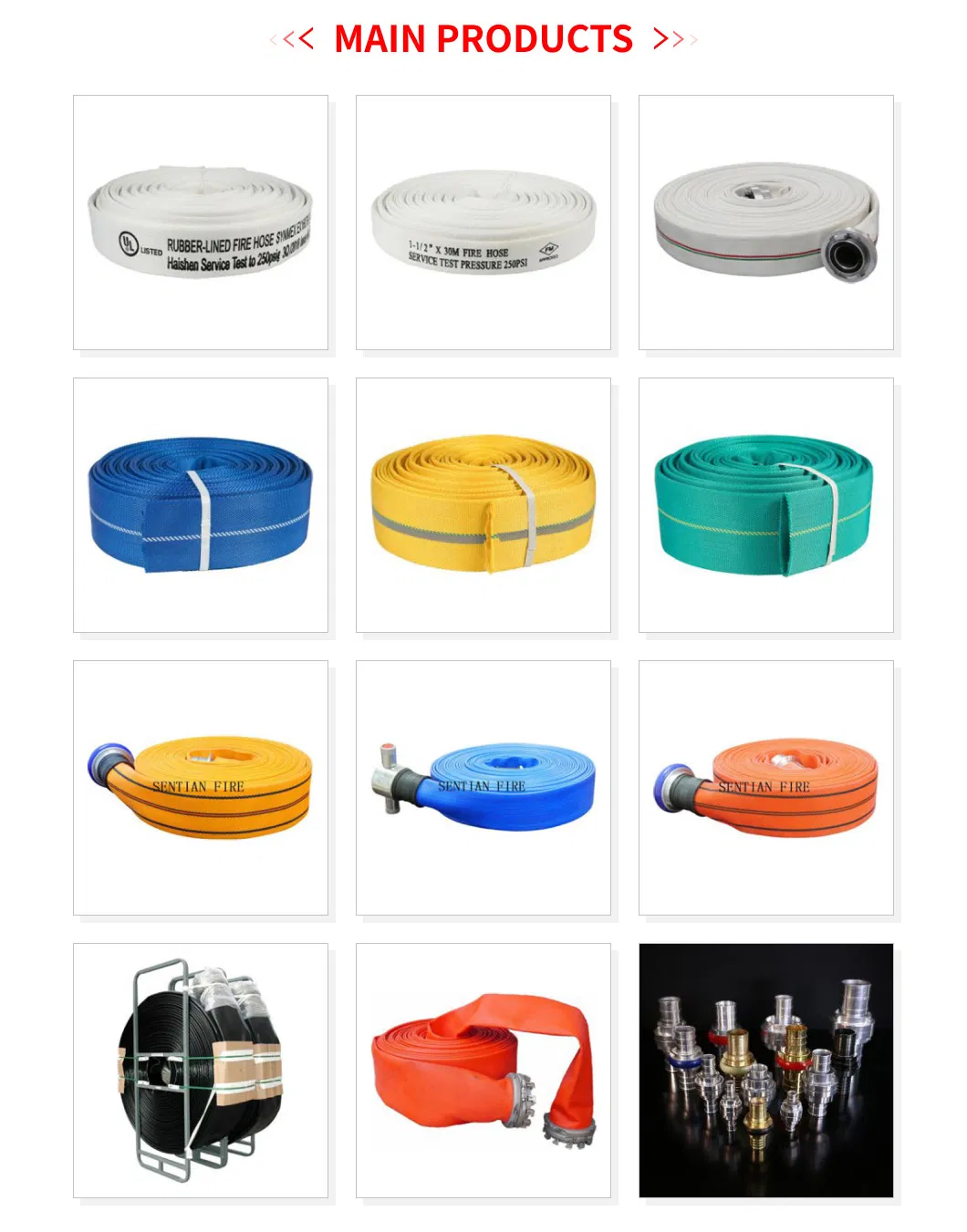 1.5 Inch PVC Canvas Fire Hydrant Fighting Hose Pipe Price