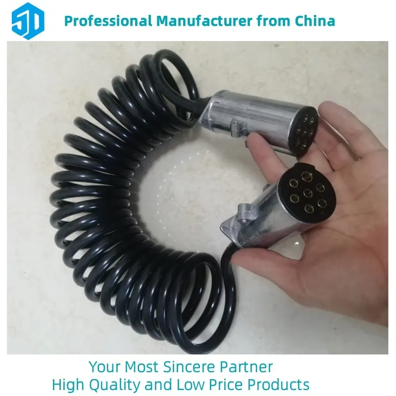 Plastic Spiral Air Line Hose Air Brake Hose Pipe for Truck and Trailer Nylon Braided Hose Pipe