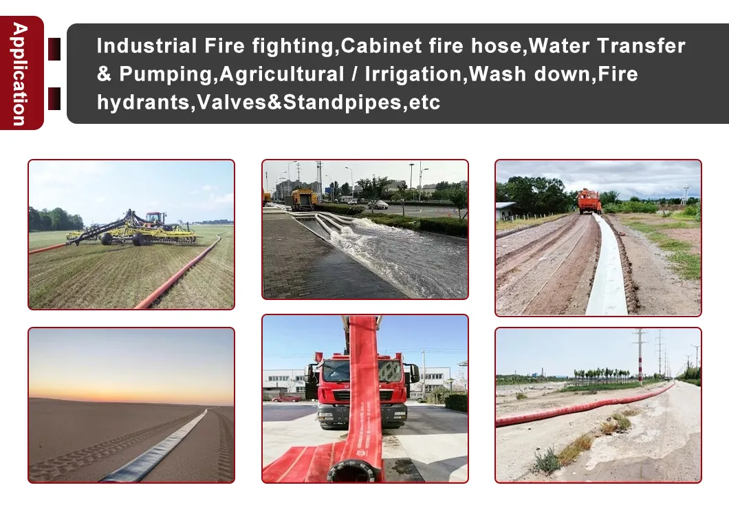 High-Quality PVC Canvas Fire Hydrant Hose Pipe for Sale