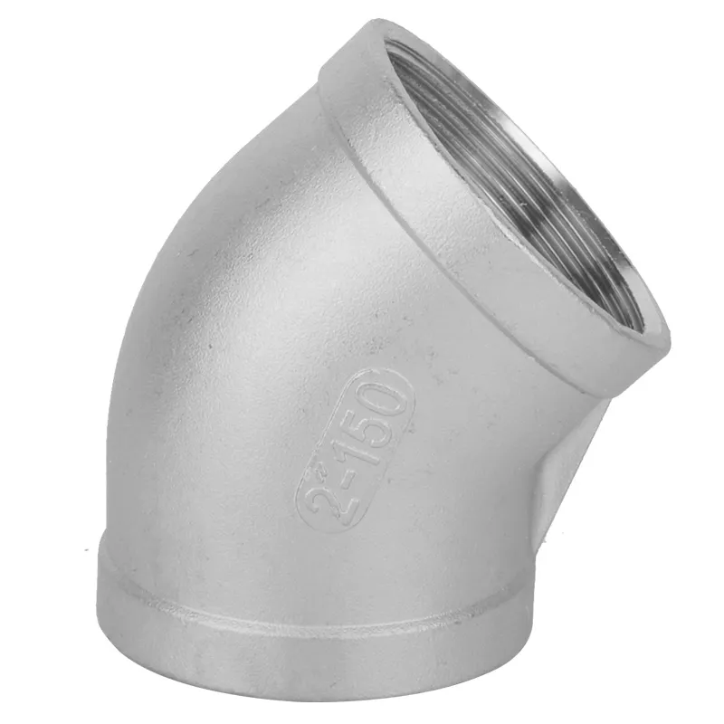 Stainless Steel Elbow Fittings for Water System Threaded Connections