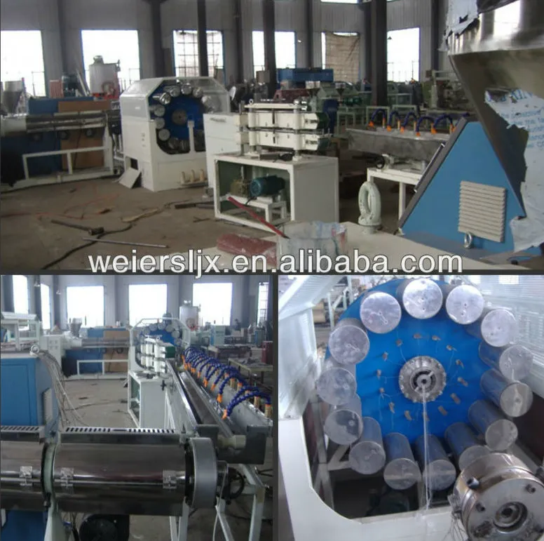 PVC Fiber Reinforced Soft Pipe Extrusion machinery