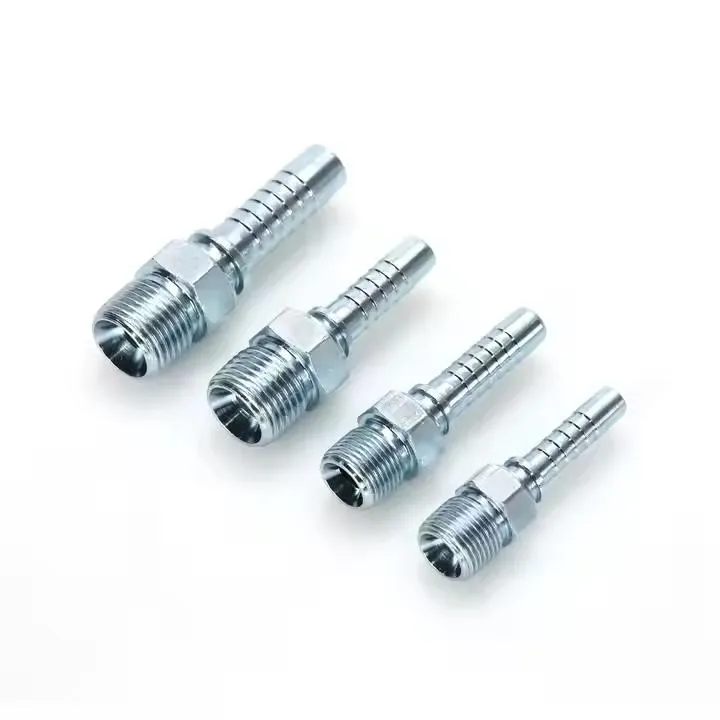 Hydraulic Connectors Male Cone Seat Hydraulic Hose Fitting Male Thread Hydraulic Pipe Parker Fittings
