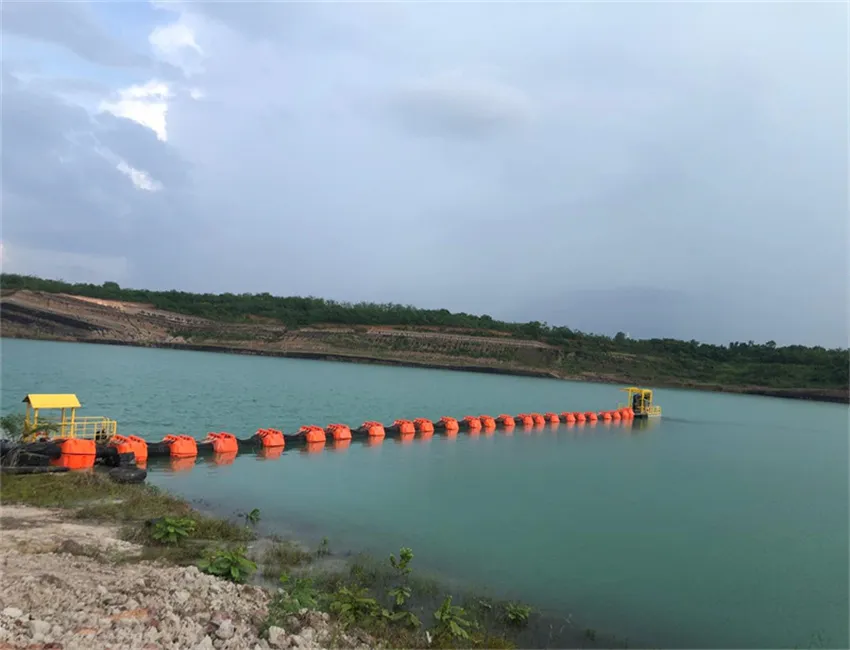 SDR17 Dredging HDPE Pipe for Dredging Float